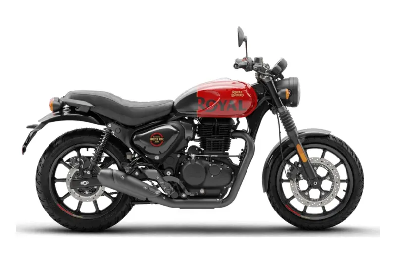 Royal Enfield Hunter 350 available for rent in Vizag